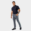 Mens Grey Checkered Formal Slacks