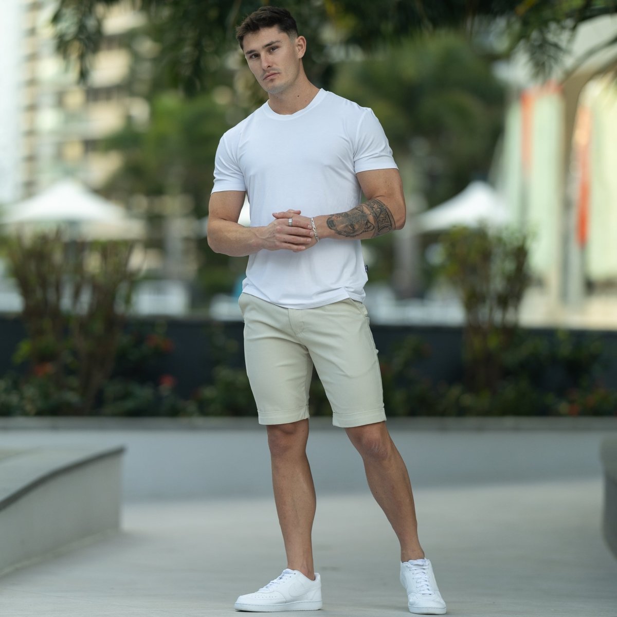 Mens Stylish Slim Fit Chinos Summer 