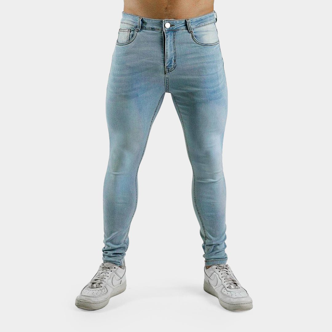 Mens Light Blue Skinny Fit jeans